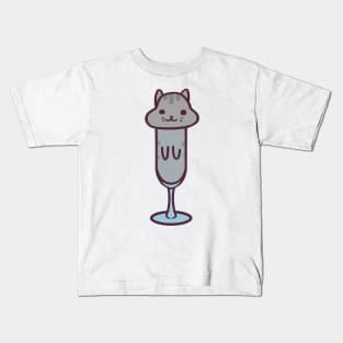 Cats are Fluid Kids T-Shirt